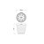Cachepo Vaso Plastico Flores Azul 5,5L Tramontina 78125212 - Imagem 4