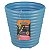 Cachepo Vaso Plastico Flores Azul 5,5L Tramontina 78125212 - Imagem 2