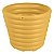 Cachepo Vaso Plastico Flores Amarelo 1,7Ltramontina 78125157 - Imagem 1