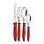 Faqueiro Talher 16 Plenus Vermelho Tramontina 23498701 - Imagem 4