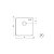 Cuba Dritta Profissional Inox 50X50X32 75,8L Tramon 94093102 - Imagem 3