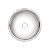 Cuba Lavabo Redonda Inox 24 Alto Brilho Tramontina 94101207 - Imagem 1