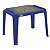 Mesa Infantil Crianças Jogo Catty Azul Tramontina 92323070 - Imagem 1