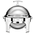 Rechaud Redondo Inox Tampa Giratoria 6,5L Tramontin 61021013 - Imagem 3