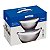 Jogo Potes Aco Inox 2Pcs. Freezinox Tramontina 64220130 - Imagem 2
