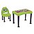 Mesa Cadeira Infantil Kids Monster Verde Tramontina 92485280 - Imagem 1