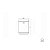 Lixeira Inox Tampa Preta Capsula 7L Tramontina 94540004 - Imagem 4