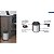 Lixeira Inox Tampa Preta Capsula 7L Tramontina 94540004 - Imagem 3
