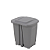 Lixeiro Plástico T-Force Cinza 15L Tramontina 92811210 - Imagem 3