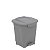 Lixeiro Plástico T-Force Cinza 15L Tramontina 92811210 - Imagem 1