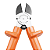 Alicate Diagonal Corte Rente 6 Tramontina 44002116 - Imagem 3