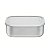 Pote Quadrado 23Cm Aco Inox 3,68L Tramontina 61229230 - Imagem 1