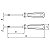 Chave Trafix Torx Estriada Cabo T40 Tramontina 44350040 - Imagem 2