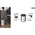 Lixeira Inox Tampa Polida Preta 10L Tramontina 94540008 - Imagem 3