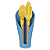 Kit Utensilios P/ Vaso Cocoon Azul Tramontina 78107702 - Imagem 4