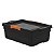 Caixa Organizadora Com Rodas 40L Preta Tramontina 92554009 - Imagem 1