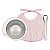 Prato Colher Babador Inox Infantil Bebe Le Petit 64250655 - Imagem 1