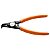 Alicate Para Aneis 5'' Tramontina 44011105 - Imagem 1