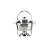 Rechaud Fogareiro Inox Banho Maria 7L 7L Tramontina 61042000 - Imagem 1