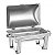 Rechaud Inox Tampa Basculante Guias 9L Tramontina 61045013 - Imagem 1