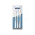 Jogo Faca Mesa Aco Inox 3Pç Amazonas Tramontina 66960031 - Imagem 2
