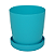 Puff Sofa Oco Infantil Banqueta Azul Tramontina 92426070 - Imagem 5
