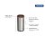 Lixeira Inox Polido 40L Marrom Tramontina 94539223 - Imagem 4