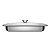 Assadeira Aco Inox Cosmos Tampa Vidro Tramontina 61315394 - Imagem 1