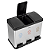 Lixeira Inox Seletiva Reciclavel Pedal Tramontina 94538245 - Imagem 4