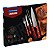Kit Churrasco Inox Vermelho Polywood Tramontina 21199789 - Imagem 2