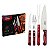 Kit Churrasco Inox Vermelho Polywood Tramontina 21199789 - Imagem 1