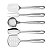 Jogo Utensílios Inox Suporte Parede 5Pçs Tramontina 66815700 - Imagem 1