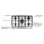 Cooktop Gás New Penta Trempes Ferro Tramontina 94716114 - Imagem 4