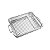 Assadeira Aço Inox Com Grelha 34 X 28Cm Tramontina 61409340 - Imagem 1