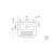 Tanque Parede Aço Inox Acetinado 50X40Cm 27L Tramon 94401107 - Imagem 4