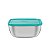 Pote Freezinox Quadrado Inox Verde 19Cm 2,4L Tramon 61221197 - Imagem 1