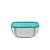 Pote Freezinox Quadrado Inox Verde 16Cm 1,5L Tramon 61221167 - Imagem 1