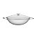 Wok Aço Inox Com Fundo Triplo Ø 34Cm Tramontina 62378340 - Imagem 1