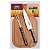 Kit Churrasco Inox Castanho Polywood T Tramontina 21198914 - Imagem 1