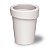 Vaso Koppa 55Cm Branco Tramontina 92762010 - Imagem 1