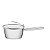 Panela Inox Triplo Tampa Vidro 16Cm 1,5L Tramontina 62361164 - Imagem 1