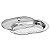Travessa Funda Ciclo Inox Tampa Vidro 45Cm Tramonti 61517454 - Imagem 1