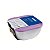Pote Freezinox Quadrado Inox Lilás 19Cm 2,4L Tramon 61221194 - Imagem 2