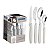 Faqueiro Natural/Claro Inox E Cabo C/ Tramontina 23499023 - Imagem 1