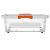 Caixa Organizadora Roda 40L Transparente Tramontina 92554011 - Imagem 2