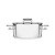Caçarola Brava Rasa Inox Triplo 24Cm 4,8L Tramontin 62403240 - Imagem 1