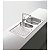Cuba Sobrepor Vega Auxiliar Inox Aca Tramontina 93857602 - Imagem 1