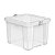 Caixa Office 30L Transparente Tramontina 92551011 - Imagem 1