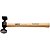 Martelo Chapeador Faces Planas 310 G Tramontina 40471000 - Imagem 1
