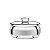 Manteigueira Redonda Inox Com Tampa 180Ml Tramontin 61473080 - Imagem 1
